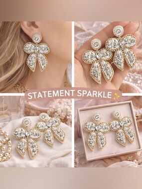 STATEMENT EARRINGS ✨ | BRIDAL / BACHELORETTE 💍